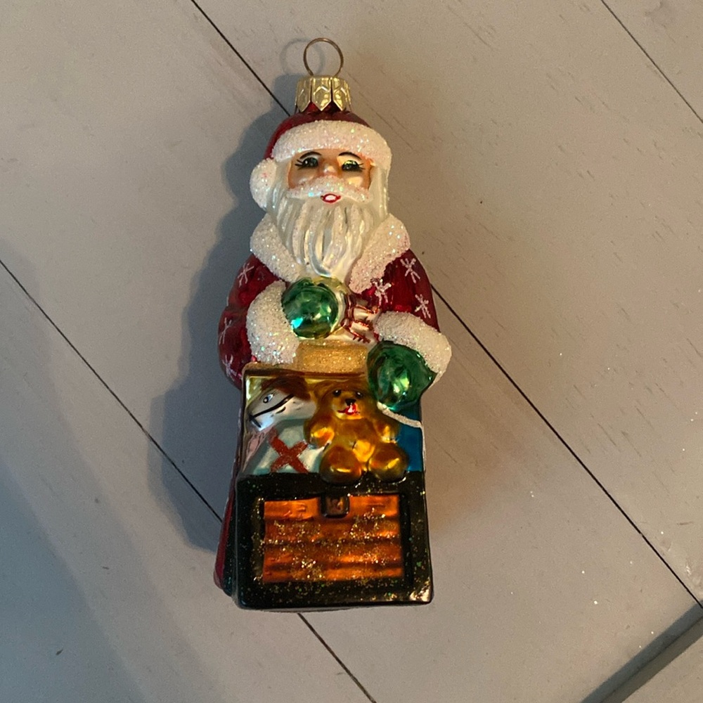 Christopher Radko Santa with presents ornament